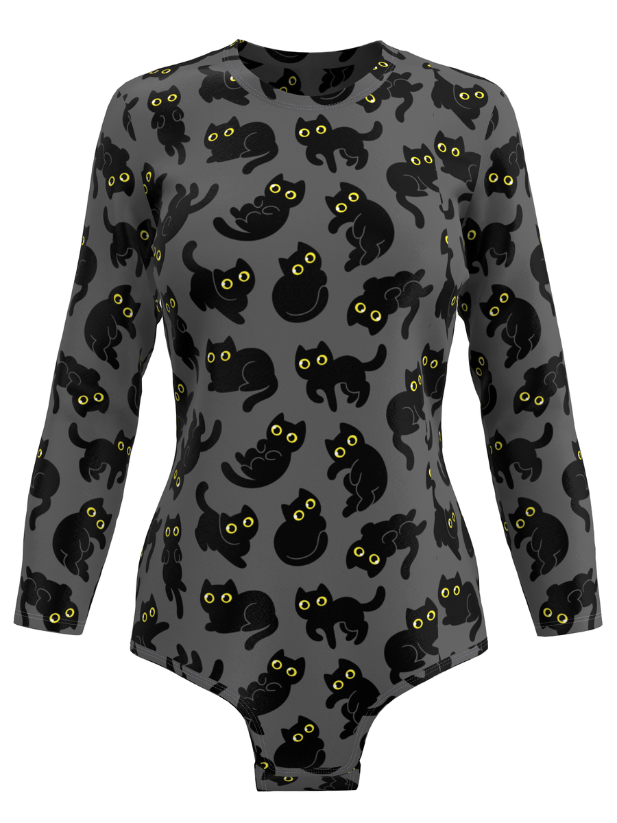 Black deals cat onesie