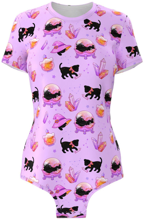 BunnyAF Witchcraft & Whiskers Onesie Romper Bodysuit Pyjamas
