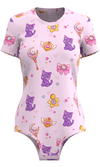 BunnyAF Moon Kitty Onesie Romper Bodysuit Pyjamas